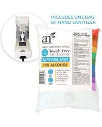 Convenient hand sanitizer dispenser bottles are also great for personal use. Artnaturals Hand Sanitizer Protection Packs