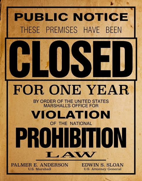 Printable Prohibition Poster Reproduction Instant Digital Download - Etsy