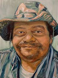 James Original Acrylic Painting — Faces of Mankind