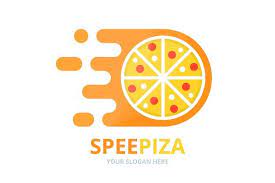 vector fast pizza logo combination pizza logo professional logo design logotype design