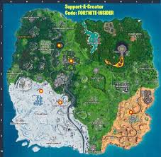 Not affiliated with @fortnitegame or @epicgames. Fortnite Season X 10 All Rift Locations On The Map