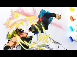Drawing Gogeta Vs Broly New Movie Style By Kalu Art Broly's official introduction of gogeta into canon has fans once again gogeta vs vegetto!! drawing gogeta vs broly new movie style