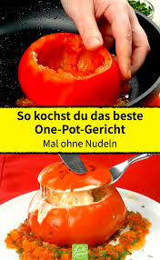 Gefullte Tomaten Mit Hackfleisch One Pot Gerichte In 2020 Gefullte Tomaten Mit Hackfleisch Einfache Gerichte Gefullte Tomaten
