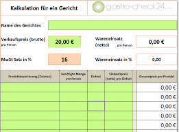 Speisenkalkulation vorlage wir haben 5 bilder über speisenkalkulation vorlage einschließlich bilder, fotos, hintergrundbilder und mehr. Umsatz Kosten Gewinn Gastronomie Downloads