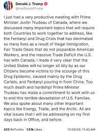 Well well, Donald Trump had a...