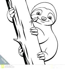 Grab 10 free printable sloth coloring sheets for children to keep your kids happily busy and coloring. Sloth Coloring Page Free Coloring Page Template Printing Printable Sloth Coloring Pages For Kids Sloth Sloth Drawing Bear Coloring Pages Sloth Art