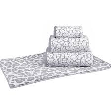 Available in hand towel, bath towel and bath sheet sizes. Leopard Bath Mat By Kaleidoscope Kaleidoscope