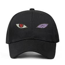 Cap With Eye Embroidery In 2021 Naruto Insta Fashion Cap