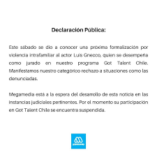 Georgenotfound es un streamer de 24 años de edad que ha conseguido esta tercera posición gracias a sus 12,5 millones de visitas totales en los últimos 30 días. Mega Suspendio A Luis Gnecco De Got Talent Chile Tras Denuncia Por Violencia Intrafamiliar
