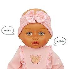 Amazon.com: Baby Born Learn to Walk Baby Doll Olivia