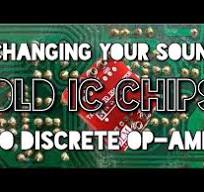 REPLACING CHIPS WITH DISCRETE OP-AMPS (IN THE JAPANEVE) JLM Audio 2520/990  Adaptor