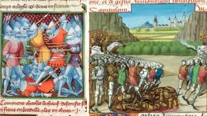 25 Juin 841 Bataille De Fontenoy En Puisaye Entre Les Petits Fils De Charlemagne La Guerre Pour Le Cont Champ De Bataille Bataille De Fontenoy Apres La Mort