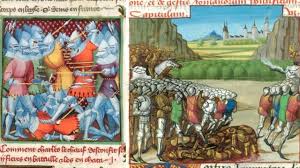 25 juin 841 : bataille de Fontenoy-en-Puisaye entre les petits-fils de  Charlemagne. La guerre pour le co… | Bataille de fontenoy, Champ de  bataille, Les descendants