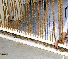 25 Diy Ways Of Using Rope For A Vintage Look Diy Room Divider Folding Room Dividers Wooden Room Dividers