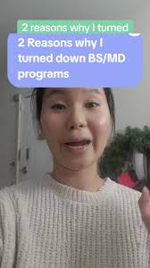 Why I turned down BS/MD programs #premed #medschool #eap #earlyassurance  #premedadvice #medschooladvice #doctor