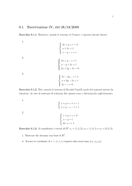 Il sistema lineare ha soluzioni se e soltanto se . Matematica Generale Matrici Inverse Basi Vettoriali Sistemi Omogenei