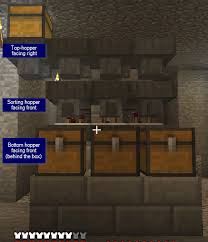 Easy & expandable tutorial 1.16. Redstone For Beginners Sorting Machine Andre Gasser