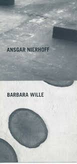 Einladungskarte/Invitation Card:Ansgar Nierhoff Barbara Wille Gothaer  Kunstforum