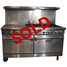 Maybe you would like to learn more about one of these? Used Imperial Ir 6 G24 60 Inch Wide Natural Gas Restaurant Range With 6 Burners Left