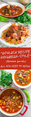 Goulash Recipe Hungarian Style Magyar Gulyas All You Need To Know Recipe Food Recipes Goulash Recipes Goulash