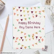 Say happy birthday with personalized ecards & videos from jibjab. Personalized Birthday Cards Make Free Ecards Online Free Online Birthday Cards Card Making Birthday Birthday Card With Name