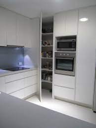 Usually, the modern kitchen corner cabinet ideas include bold, curved and angular designs to save space and make room for other components. More Ideas Below Kitchenremodel Kitchenideas Indian Modular Kitchen Ideas Small M Modern Kitchen Cabinet Design Corner Kitchen Cabinet Corner Pantry Cabinet