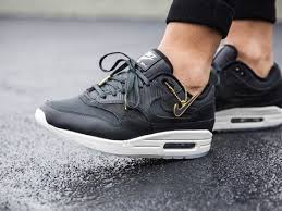 Nike Wmns Air Max 1 Premium Anthracite Black 2017 By Ginogold Buy Here Sneakers Men Fashion Sneakers Men Sneakers