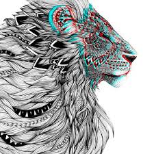 Love The Face Shape The Direction Of The Mane The Full Profile All The Line Work Love This Animals Artwork Art Cartoon Illustration