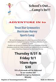 Hurricane harvey is a tropical cyclone which caused major flooding in southeastern texas in late august 2017. Texas Star Gymnastics Hurricane Harvey Texas Star Gymnastics Facebook