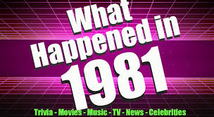 Nov 01, 2018 · here are 101 more interesting trivia facts that will blow your mind: What Happened In 1981 Trivia Movies Top Songs Fun Facts