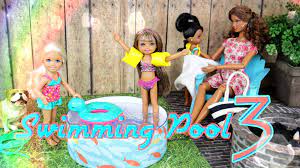 How To Make A Doll Swimming Pool 3 Doll Floaties Doll Fire Pit Doll Crafts My Froggy Stuff Doll Crafts Swimming Pools