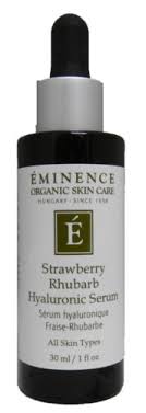 A rising star in the line, eminence organics strawberry rhubarb hyaluronic serum does it all. Buy Eminence Organic Strawberry Rhubarb Hyaluronic Serum 1 Ounce Online In Maldives 153765737652