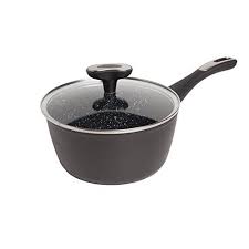Iko Stratum Triple Layer Ceramic Non Stick Sauce Pan With Lid 3 Qt Ceramic Non Stick Cookware Set Saucepan