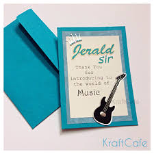 Make greeting your loved ones more special with a personalized musical greeting card. Thank You Cards Varnam Art Class