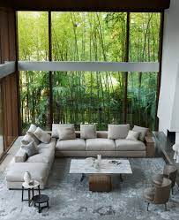 Available in several shades, the velvet upholstery features vertical channels on both the interior and exterior of the back, making it a great option for floating in the middle of room (show off all those angles!). Sweet And Lowdown Flexform S Timeless Groundpiece Sofa