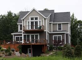 Lake house plans also often boast natural materials, like stone or cedar on the exterior, to complement the wild environment that's likely to surround them. Lake House Plans Architecturalhouseplans Com