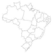 Poli convida você para uma visita. Mapas Do Brasil Para Colorir E Imprimir