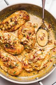 Heat olive oil, cook and brown the chicken on both sides for 10 minutes. Marry Me Chicken Is Creamy Juicy And Full Of Flavor It S Said That This Chicke In 2021 Chicken Dinner Party Recipes Chicken Fillet Recipes Dinner Party Recipes Main