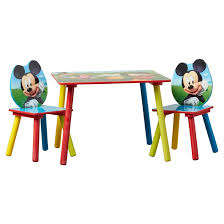 Mickey mouse table and chair set. Delta Children Mickey Mouse Kids 3 Piece Writing Table And Chair Set Reviews Wayfair