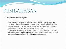 Meskipun seseorang membutuhkan poligami karena banyaknya anak yatim yang. Poligami Muhammad Junaedi Aras A D3 Teknik Kimia Ppt Download