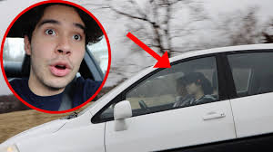 My sister almost crashed the car!
