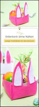 Dieser osterkorb lässt sich mit kindern leicht umsetzen und ist dabei noch eine schönes beispiel für upcycling. Filz Osterkorb Basteln Ohne Nahen Filizity Com Diy Blog Aus Dem Rheinland Osterkorb Basteln Osterkorb Osterkorb Basteln Filz