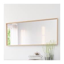 Nissedal Spiegel Eicheneff Wlas Ikea Deutschland Witte Muren Woonkamer Horizontale Spiegels Woonkamer Spiegels