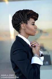 Top 35 Box Braids Updo Hairstyles The Right Hairstyles For You Hair Styles Box Braids Styling Braided Hairstyles Updo