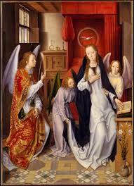 Anyways, i couldn't pass up the opportunity to share this amazing coloring page with you guys. Annunciation Memling Wikipedia