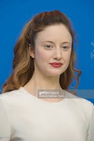 Actress Andrea Riseborough attends the Shadow Dancer Photocall,...