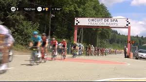Spa has seen many variations over the years. Tdf Passes Through Circuit De Spa Francorchamps Youtube