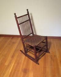 Antique American Rush Seat Rocking Chair Possibly Shaker Birdcage Windsor Style Shipping Is Not Included Contact Us For A Quote Rocking Chair Chair Antiques