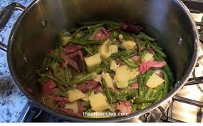 With temperatures rising to a balmy 45 degrees here in northern dried beans: Southern Style Green Beans I Heart Recipes