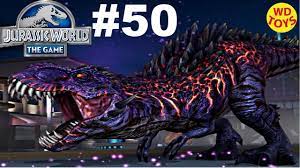 Jurassic World The Game Boss Battle T Rex Omega 09 Dinosaurs Episode 50 Hd Wd Toys Jurassic World Jurassic World App Jurassic Park World